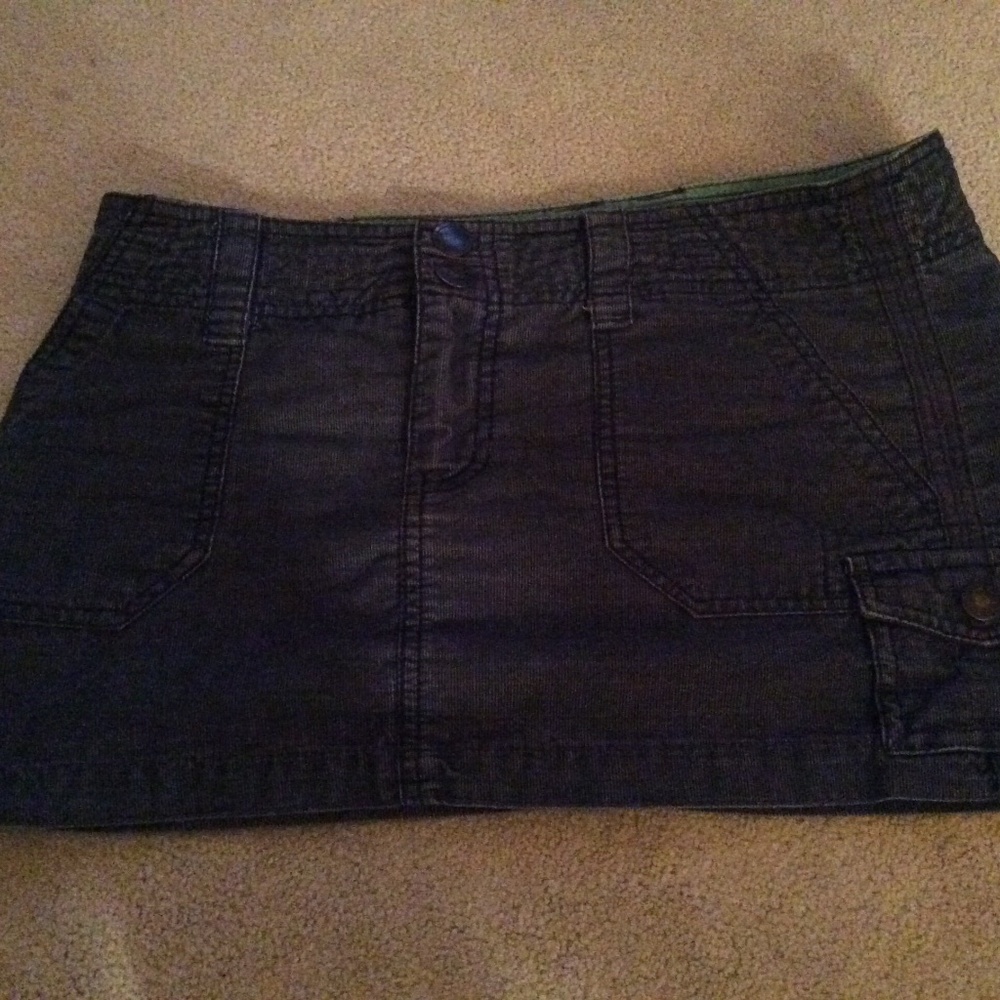 Mossimo Supply Co Cargo Mini Skirt Size 7